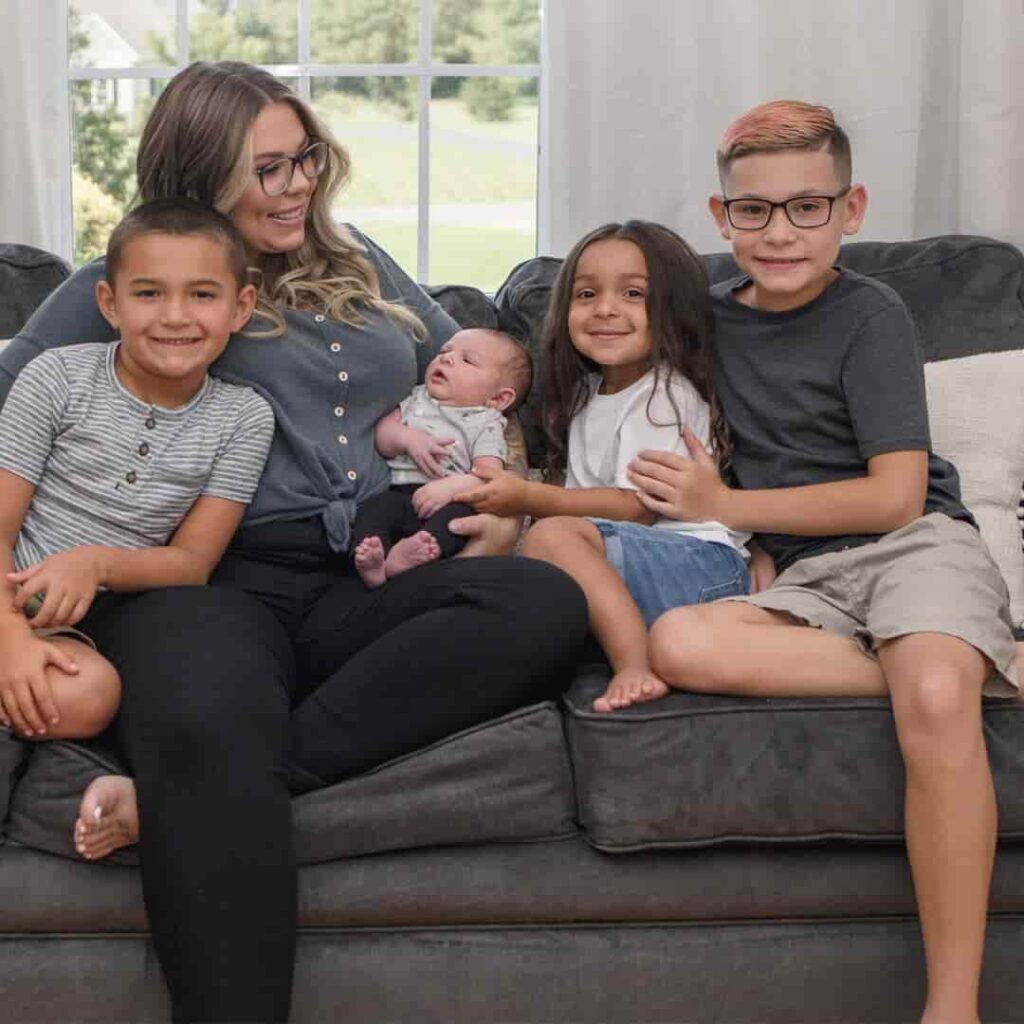 kailyn lowry with her children