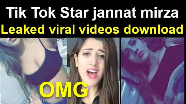 TikTok Star Jannat Mirza Leaked Video On The Internet
