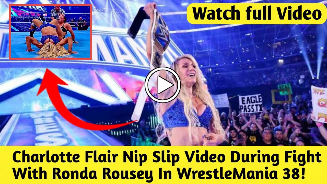 Watch Charlotte Flair Nip Slip Video Went Viral On The Internet, Find Out Charlotte Flair Wiki Bio & Latest News